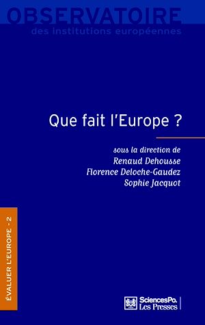 Download the eBook: Que fait l'Europe ?
