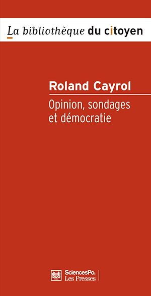 Download the eBook: Opinion, sondages et démocratie