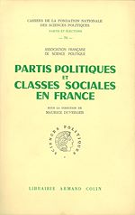 Télécharger le livre :  Partis politiques et classes sociales en France
