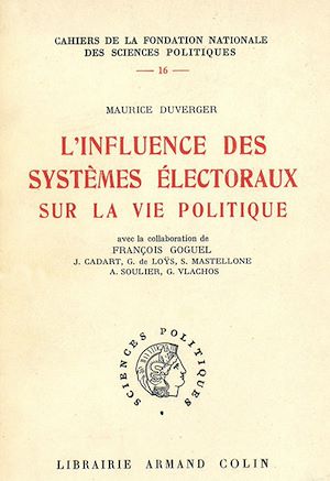 Download the eBook: L'influence des systèmes électoraux sur la vie politique