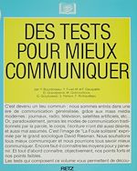Télécharger le livre :  Des tests pour mieux communiquer