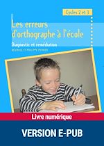 Télécharger le livre :  Les erreurs d'orthographe à l'école