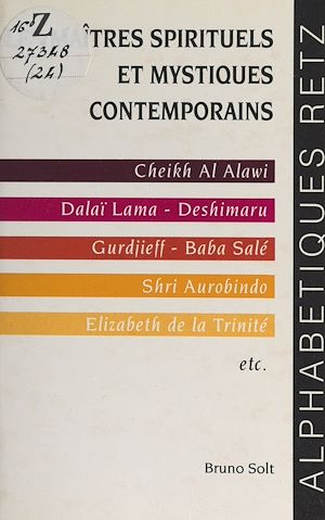 Téléchargez le livre :  Les maîtres spirituels et mystiques contemporains