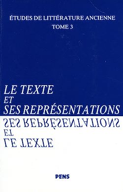 Télécharger le livre :  Le texte et ses représentations