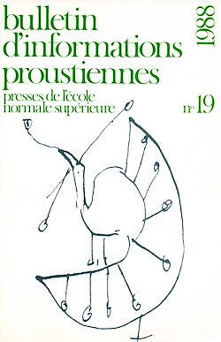 Télécharger le livre :  Bulletin d'informations proustiennes n° 19