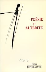 Download this eBook Poésie et altérité