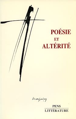 Télécharger le livre :  Poésie et altérité