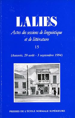 Télécharger le livre :  Lalies 15