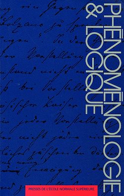Télécharger le livre :  Phénoménologie et logique
