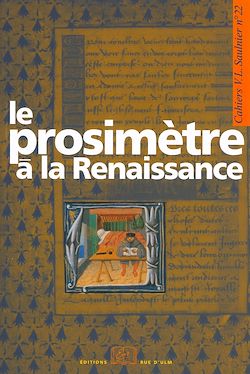 Télécharger le livre :  Le prosimètre à la Renaissance