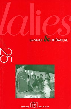 Télécharger le livre :  Lalies 25