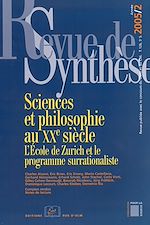 Download this eBook Sciences et philosophie au XXe siècle- L'École de Zurich
et le programme surrationaliste