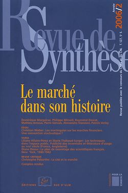 Télécharger le livre :  Le marché dans son histoire