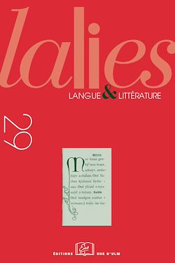 Télécharger le livre :  Lalies 29