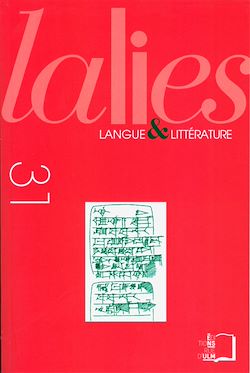 Télécharger le livre :  Lalies 31