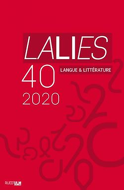 Télécharger le livre :  Lalies n°40
