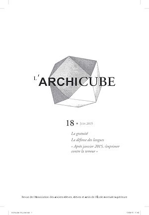 Téléchargez le livre :  L'Archicube n°18 - Juin 2015
