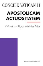 Télécharger le livre :  Apostolicam Actuositatem