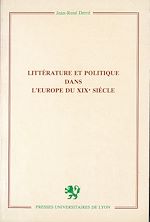 Télécharger le livre :  Littérature et politique dans l'Europe du XIXe siècle