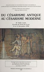 Télécharger le livre :  Du césarisme antique au césarisme moderne