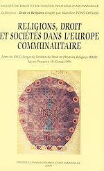Télécharger le livre :  Religions, droit et sociétés dans l'Europe communautaire
