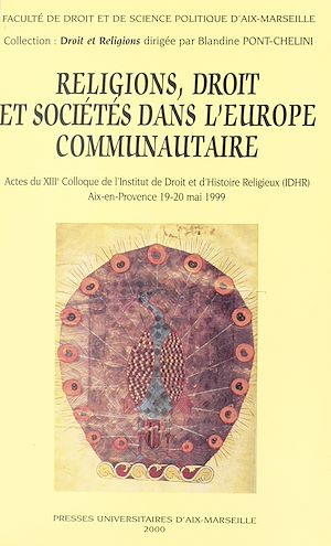Téléchargez le livre :  Religions, droit et sociétés dans l'Europe communautaire