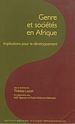Télécharger le livre :  Genre et société en Afrique