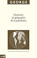 Télécharger le livre :  Questions de géographie de la population