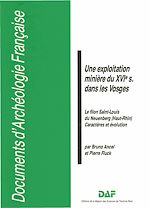 Télécharger le livre :  Une exploitation minière du XVIe s. dans les Vosges