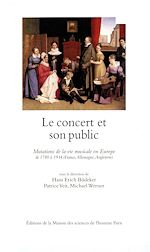 Télécharger le livre :  Le concert et son public