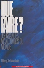 Télécharger le livre :  Que faire ? Les grandes manœuvres du monde