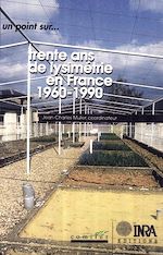 Télécharger le livre :  30 ans de lysimetrie en France (1960-1990)