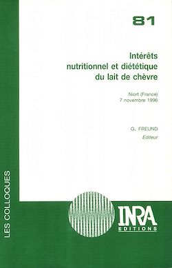 Télécharger le livre :  Intérêts nutritionnel et diététique du lait de chèvre