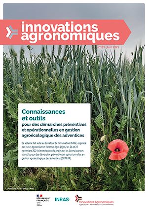 Téléchargez le livre :  Connaissances et outils pour des démarches préventives et opérationnelles en gestion agroécologique des adventices - Volume 101