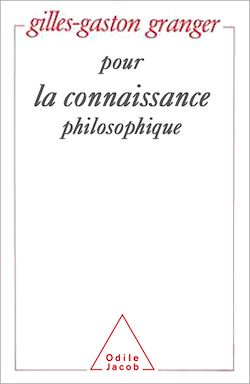 Télécharger le livre :  Pour la connaissance philosophique