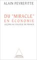 Télécharger le livre :  Du miracle en économie