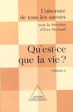 Télécharger le livre :  Qu'est-ce que la vie ?