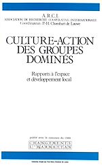 Télécharger le livre :  Culture-action des groupes dominés