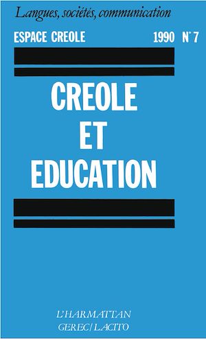Téléchargez le livre :  Créole et éducation