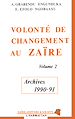 Télécharger le livre :  Volonté de changement au Zaïre