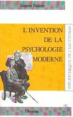 Télécharger le livre :  L'invention de la psychologie moderne