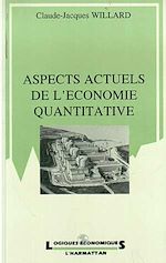 Download this eBook Aspects actuels de l'économie quantitative