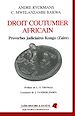 Télécharger le livre :  Droit coutumier africain