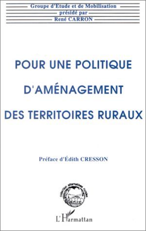 Téléchargez le livre :  Pour une politique d'aménagement des territoires ruraux