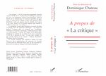 Télécharger le livre :  A propos de la "critique"