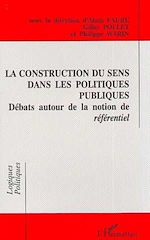 Télécharger le livre :  La construction du sens dans les politiques publiques