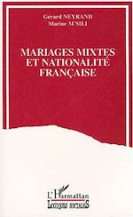 Télécharger le livre :  Mariages mixtes et nationalité française