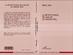 Télécharger le livre :  La métaphysique religieuse de Simone Weil