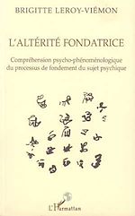 Download this eBook L'ALTÉRITÉ FONDATRICE