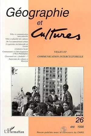 Téléchargez le livre :  VILLES ET COMMUNICATION INTERCULTURELLE